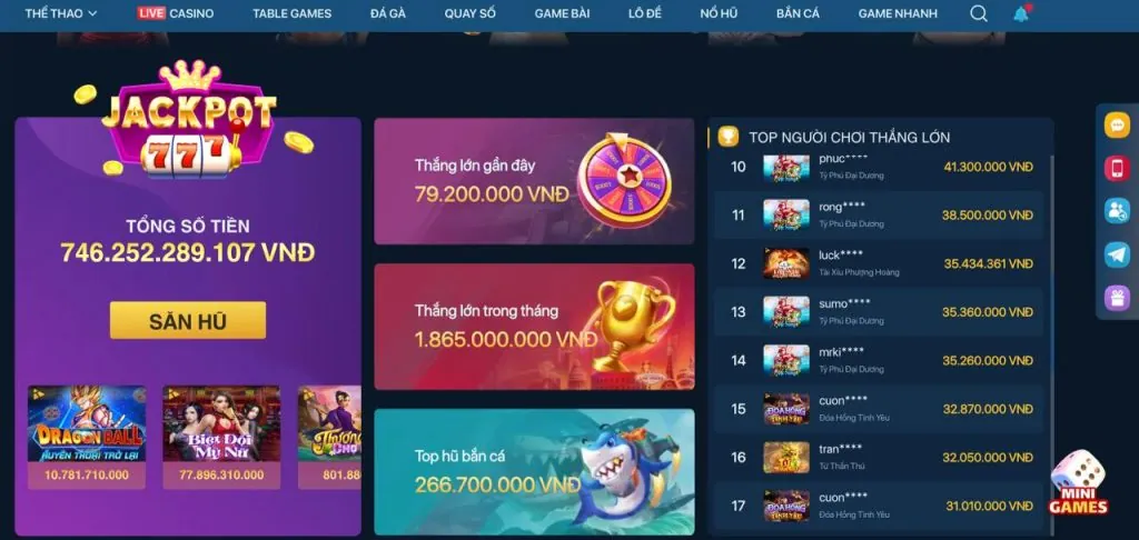 Tiền thưởng chào mừng mg188